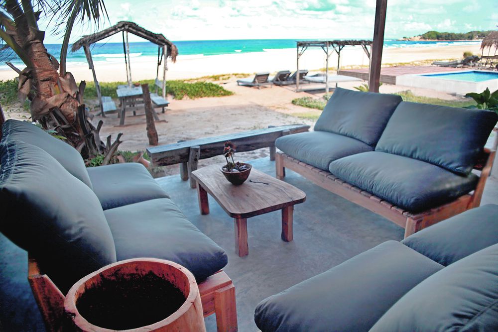 Tofo Beach Villas - Lounge