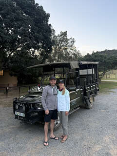 Jasmin beim Game Drive