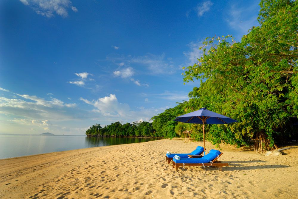 Siladen Resort & Spa - Strand