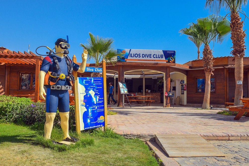 Ilios Dive Club - Eingang