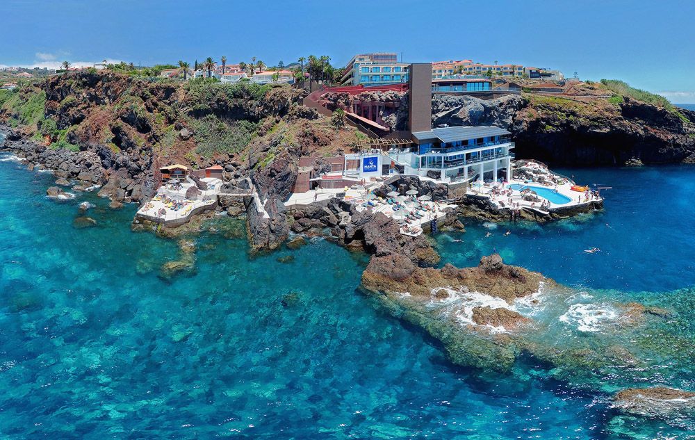 Hausriff der Tauchbasis Manta Diving auf Madeira – ideal für Freediving und Pooltraining