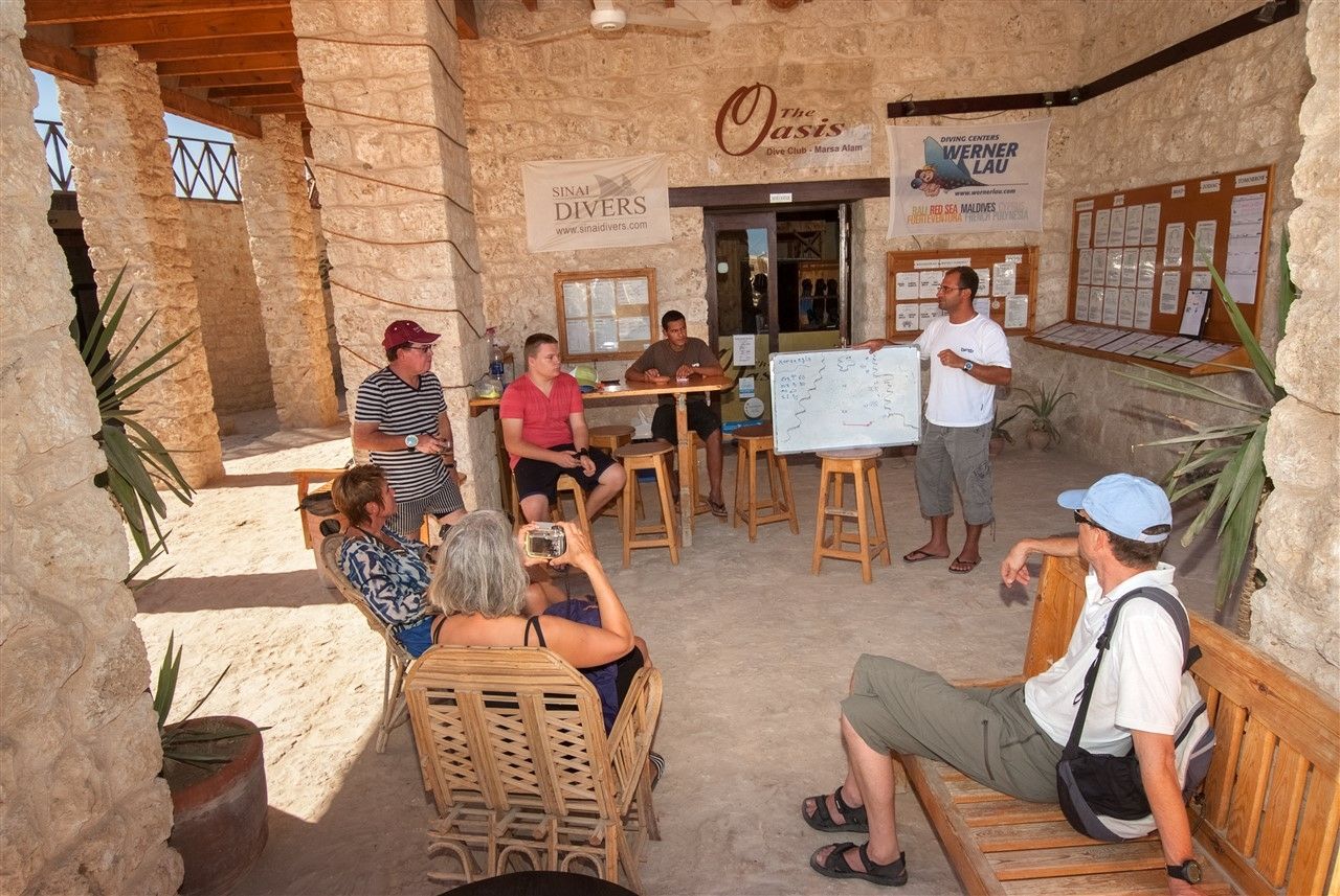 Diving Center Werner Lau - Briefing