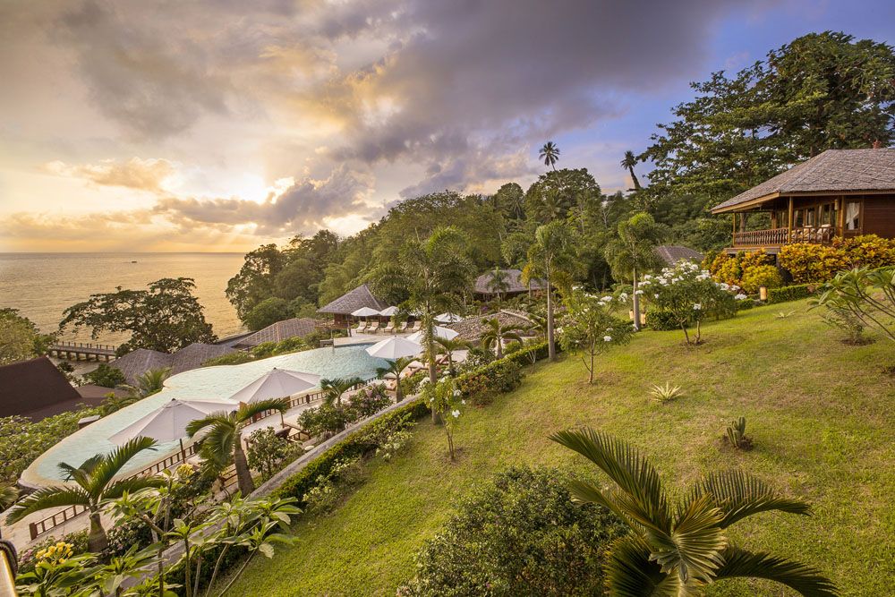 Oasis Dive Resort - Garten