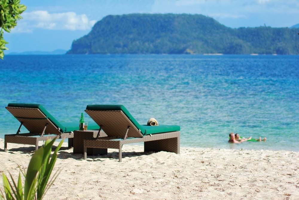Murex Dive Resort Bangka - Strand