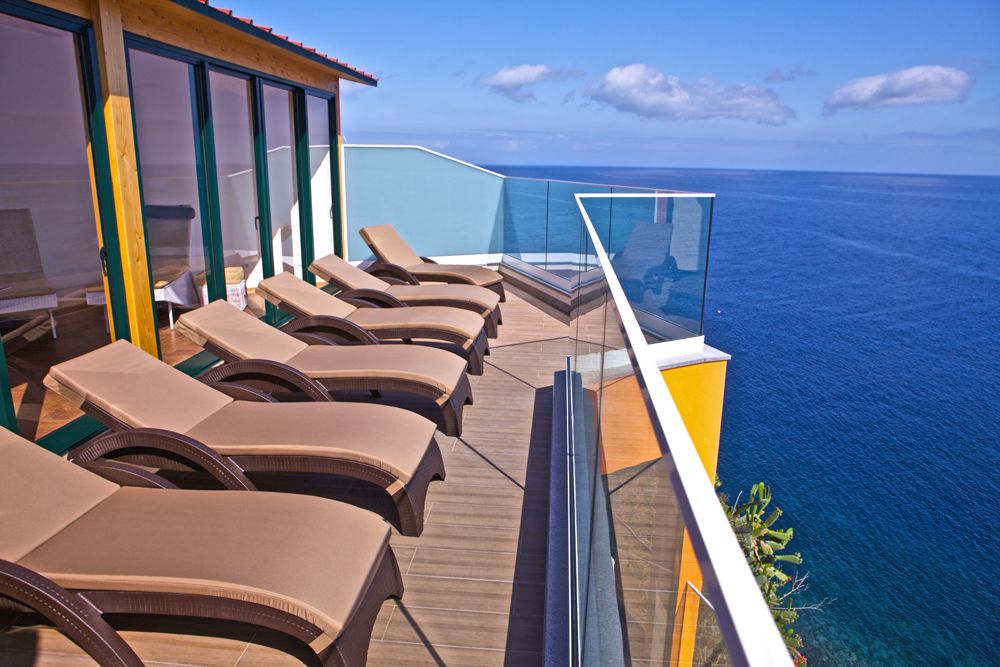 Alpino Atlantico Hotel -  Sonnenterrasse