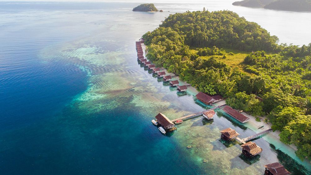Papua Paradise Eco Resort - Anlage
